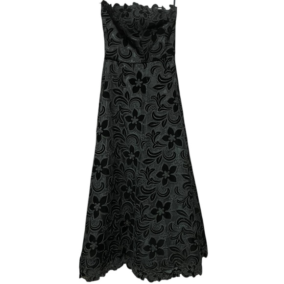 slim fit dress slacks Shoshanna Women's Anamaria Lace Maxi Dress - Peony main image 1